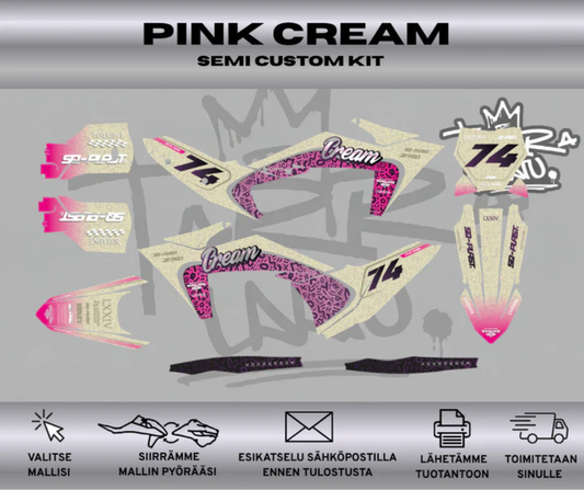 KTM SX/SX-F XC/XC-F 2023-2024 PINK CREAM Tarrasarja