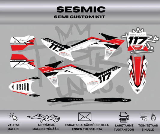 SESMIC KTM SX/SX-F XC/XC-F 2023-2024 Tarrasarja