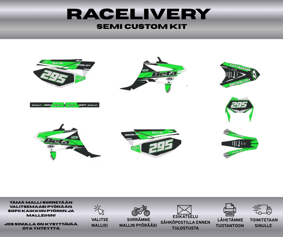 RACELIVERY Beta RR 50 2011-2020 Tarrasarja