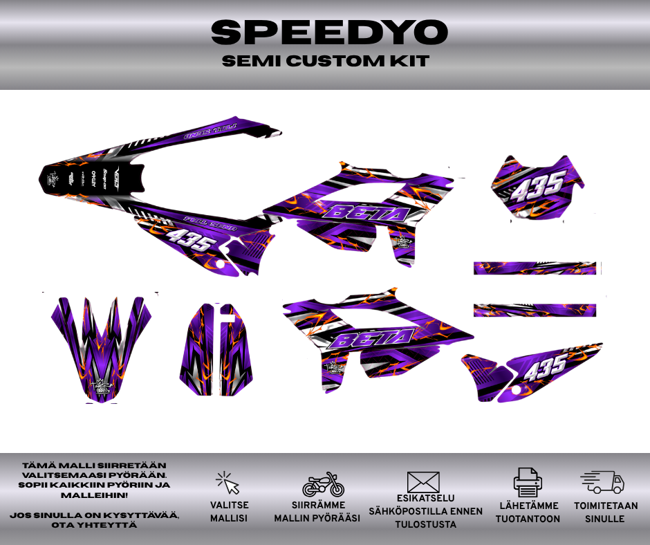 SPEEDYO Beta RR 50 2021-2024 Tarrasarja