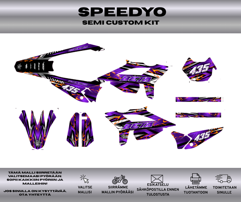 SPEEDYO Beta RR 50 2021-2024 Tarrasarja