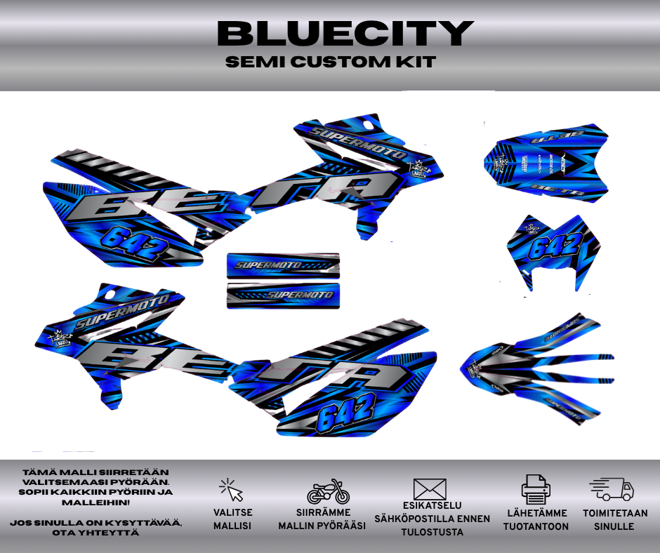 BLUECITY Beta RR 50 2011-2020 Tarrasarja