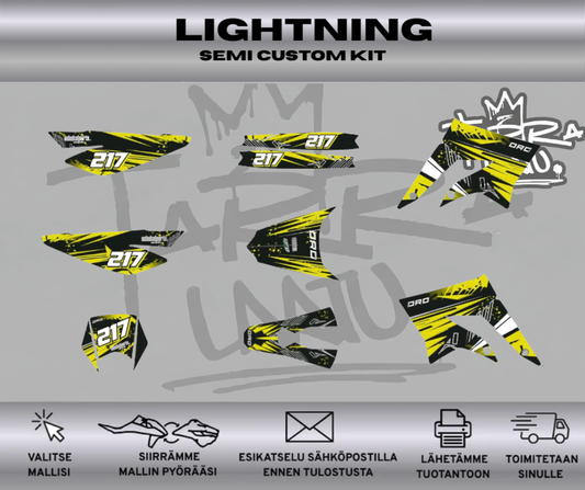 LIGHTNING Gilera SMT 2011-2017 Tarrasarja