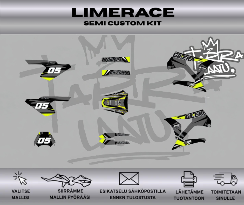 LIMERACE Gilera RCR SMT Ennen 2011 Tarrasarja