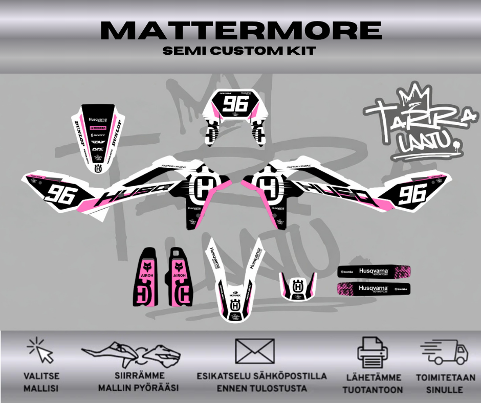 MATTERMORE Husqvarna WR 125 2008-2013 Tarrasarja