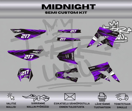 MIDNIGHT Gilera SMT 2011-2017 Tarrasarja
