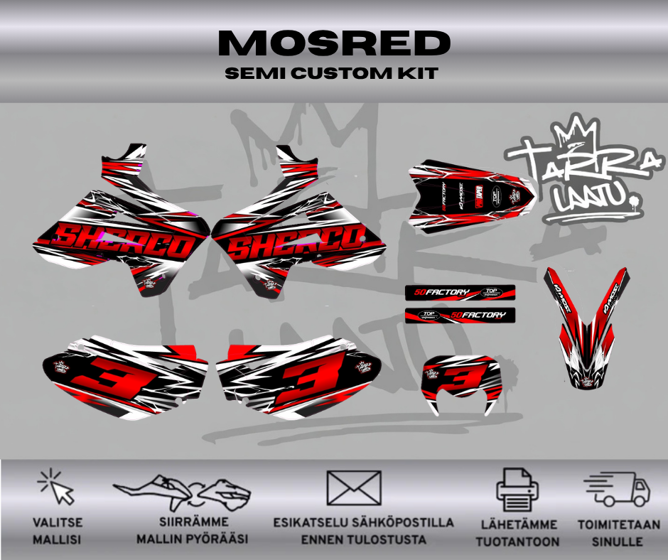 MOSRED Sherco HRD 50cc 2006-2012 Tarrasarja