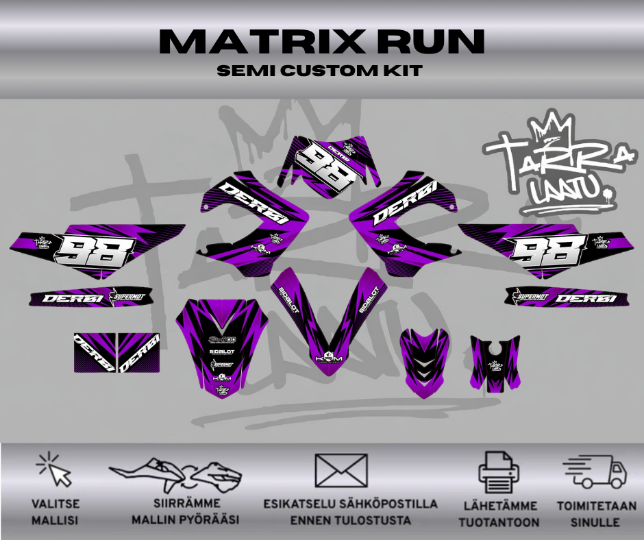 MATRIX RUN Derbi TUN’R / Toxik 50 Tarrasarja