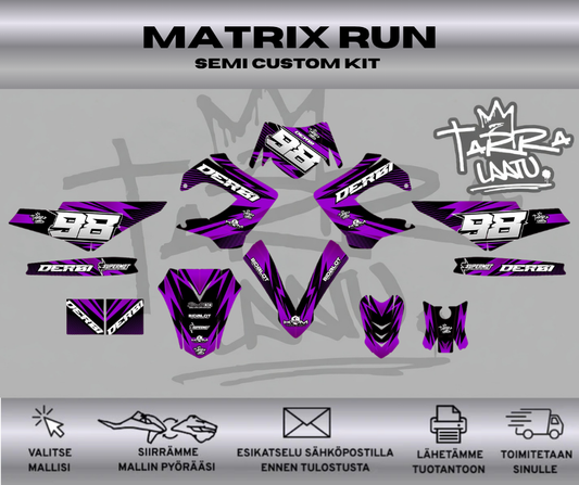 MATRIX RUN Derbi TUN’R / Toxik 50 Tarrasarja