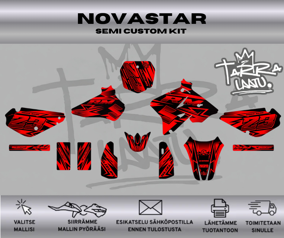 NOVASTAR Suzuki RM 85 2002-2021 Tarrasarja