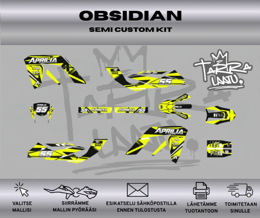 OBSIDIAN Aprilia 50 RX / SX 2006 – 2017 Tarrasarja