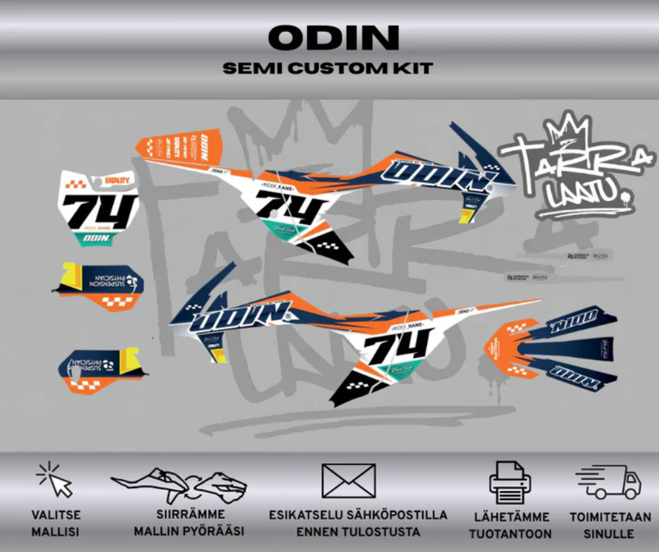 ODIN KTM SX 65 2016-2021 Tarrasarja
