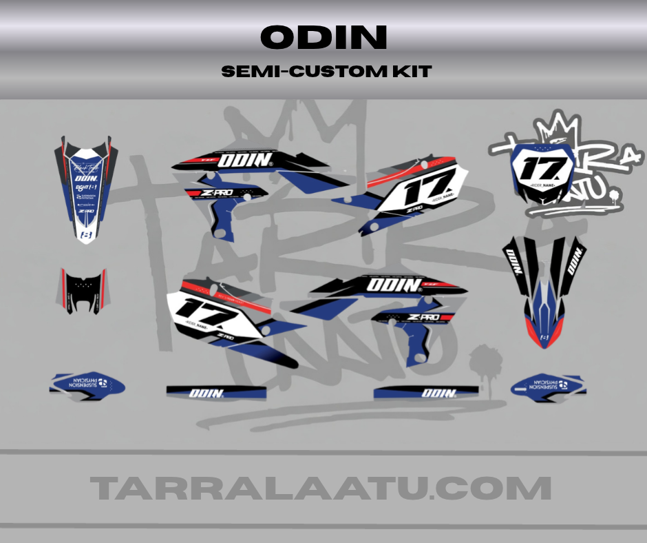 ODIN YAMAHA YZf 450 2018-2022 & Yamaha YZf 250 2019-2023 Tarrasarja