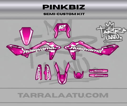 PINKBIZ Husqvarna WR 125 2008-2013 Tarrasarja