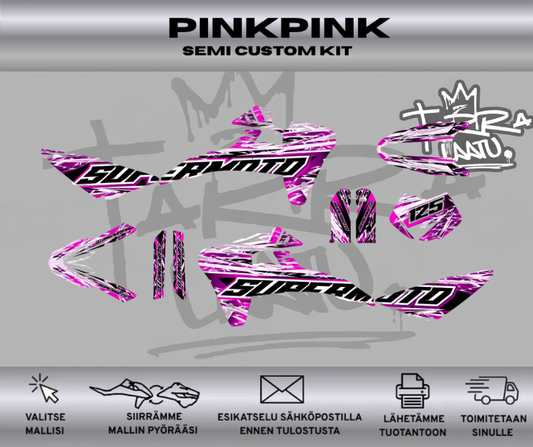 PINKPINK Fantic 50 & 125 2017-2020 Tarrasarja