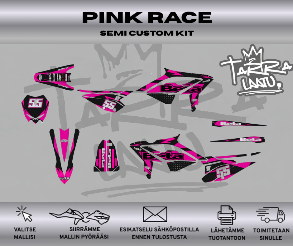 PINK RACE Beta RR 50 2021-2024 Tarrasarja