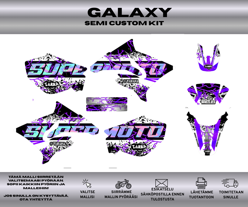 GALAXY Yamaha DT 50 Tarrasarja