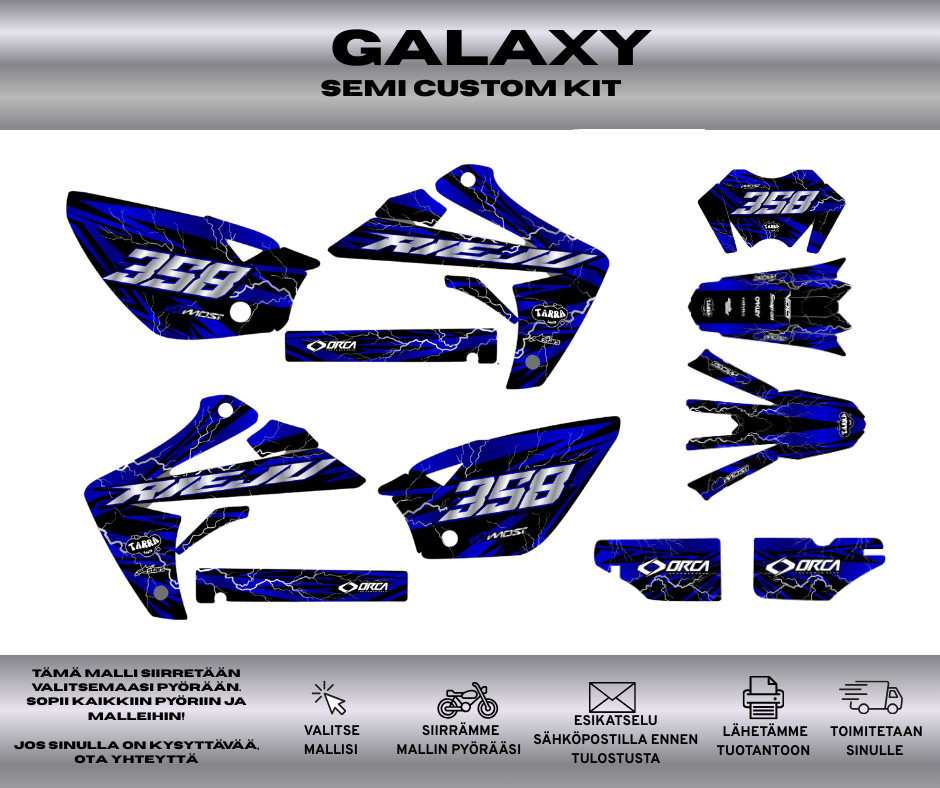 GALAXY Rieju MRT 50 Tarrasarja