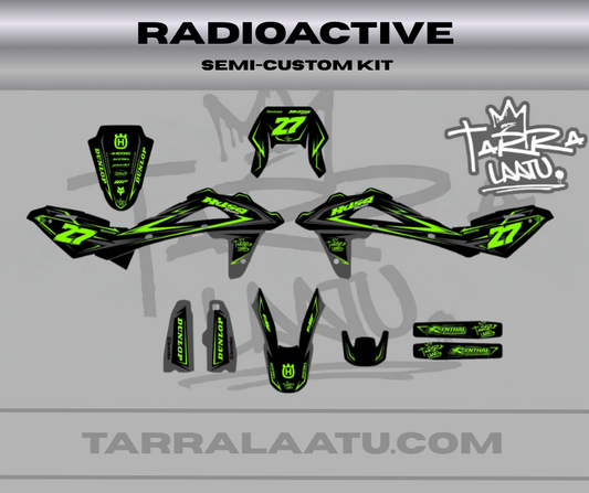 RADIOACTIVE Husqvarna WR 125 2008-2013 Tarrasarja