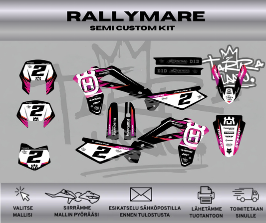 RALLYMARE Husqvarna SM 125cc 2006-2012 Tarrasarja