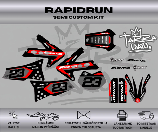 RAPIDRUN Fantic 50 / 125 2008-2016 Tarrasarja
