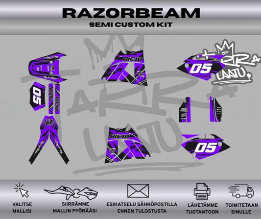 RAZORBEAM Rieju 50 MRX Tarrasarja