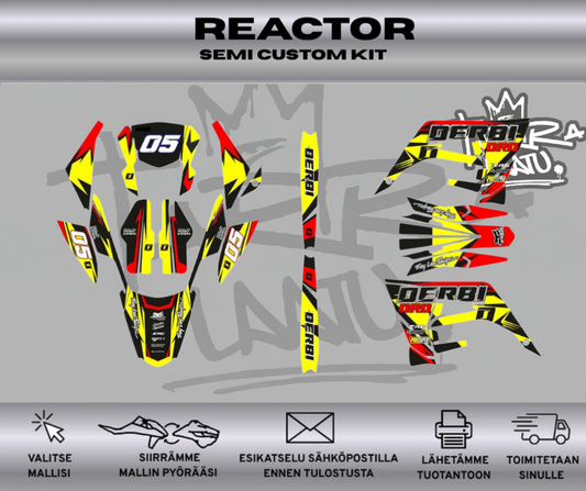 REACTOR Derbi 50 2018-2021 Tarrasarja
