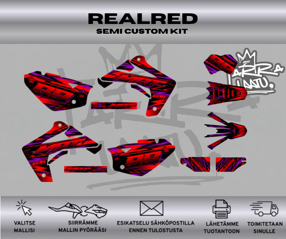 REALRED Rieju MRT 50 Tarrasarja
