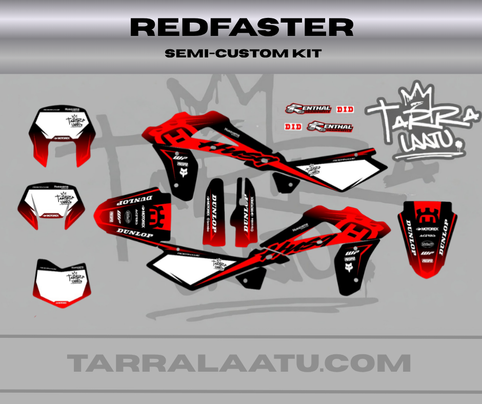 REDFASTER Husqvarna SM 125cc 2006-2012 Tarrasarja