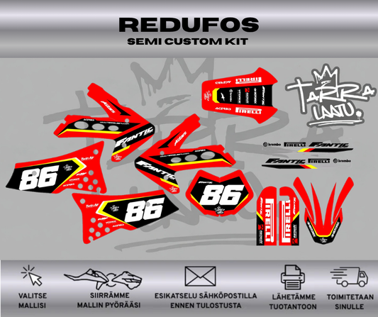 REDUFOS Fantic 50 / 125 2008-2016 Tarrasarja