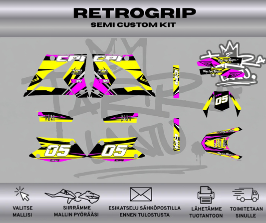 RETROGRIP CPI SM/SX 50 Tarrasarja