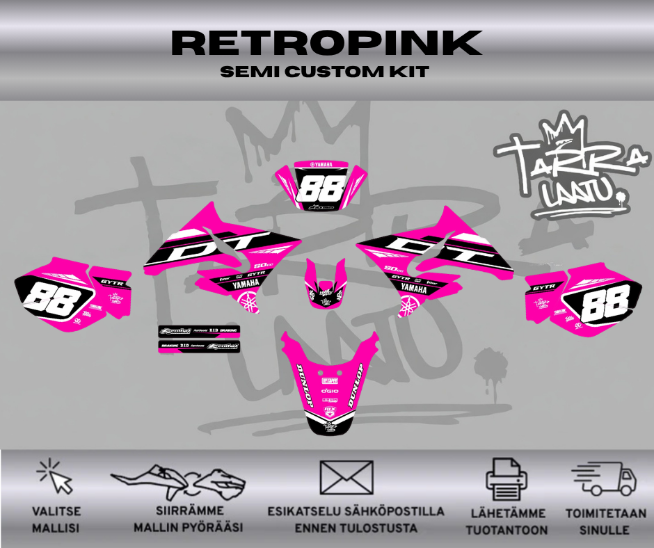 RETROPINK Yamaha DT 50 Tarrasarja