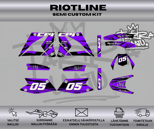 RIOTLINE CPI SM/SX 50 Tarrasarja