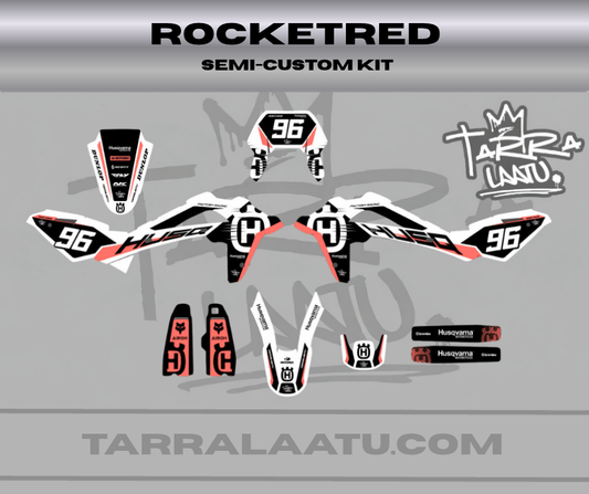 ROCKETRED Husqvarna WR 125 2008-2013 Tarrasarja