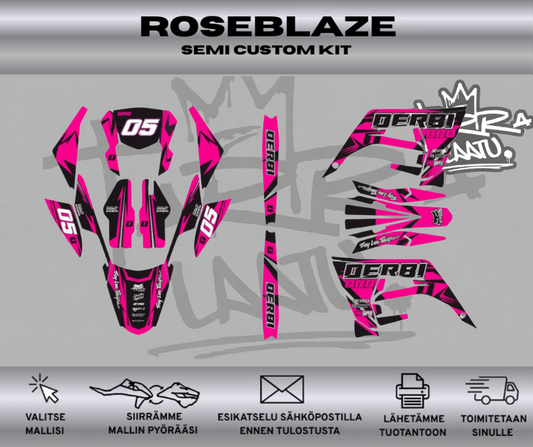 ROSEBLAZE Derbi 50 2018-2021 Tarrasarja