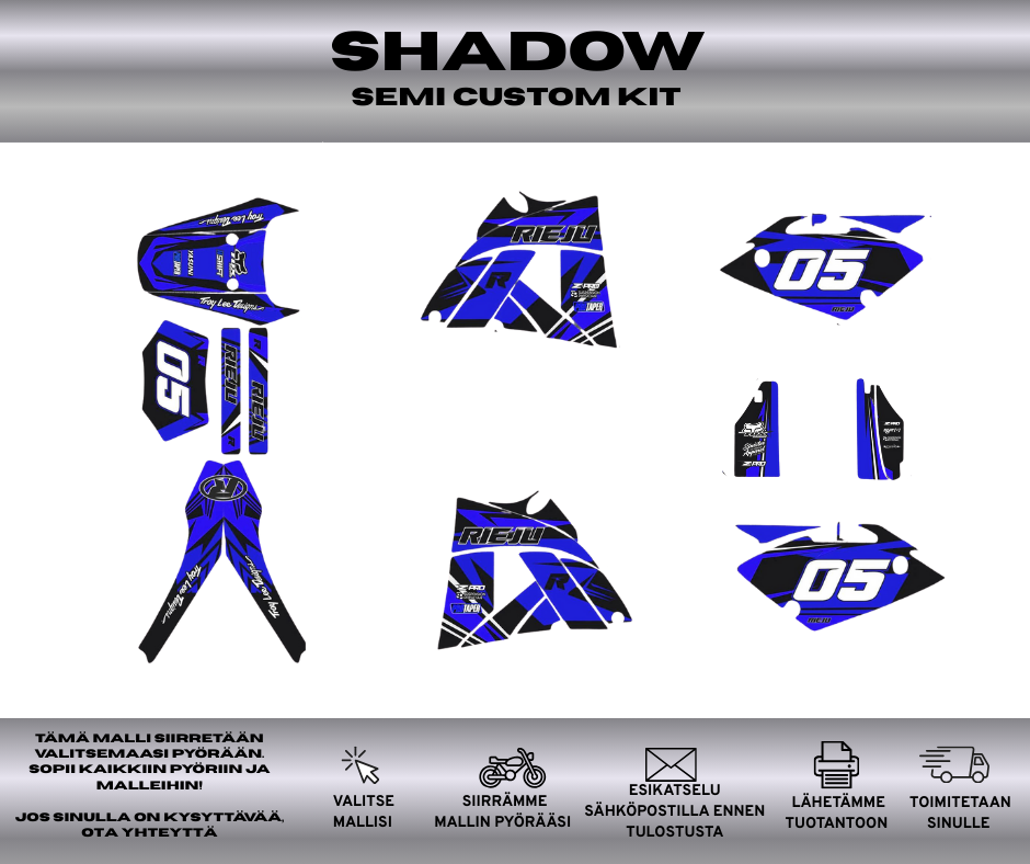 SHADOW Rieju 50 MRX Tarrasarja