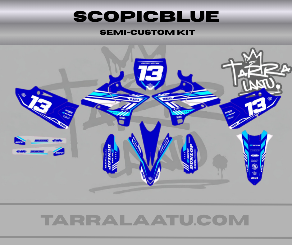 SCOPICBLUE Yamaha YZ 125-250 2015-2021 Tarrasarja