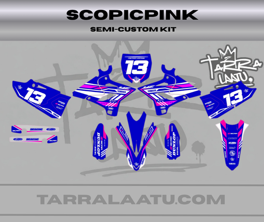 SCOPICPINK Yamaha YZ 125-250 2015-2021 Tarrasarja