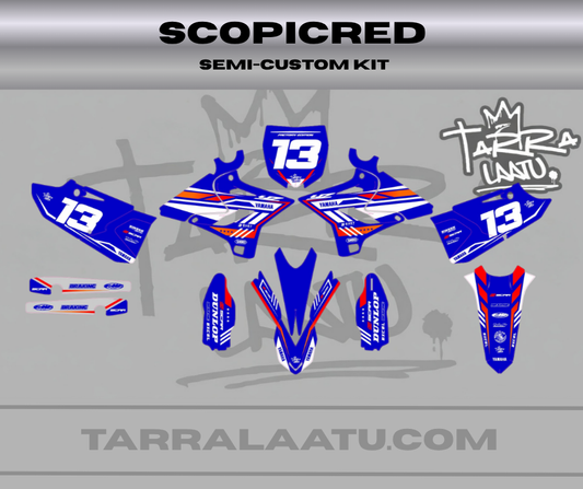 SCOPICRED Yamaha YZ 125-250 2015-2021 Tarrasarja
