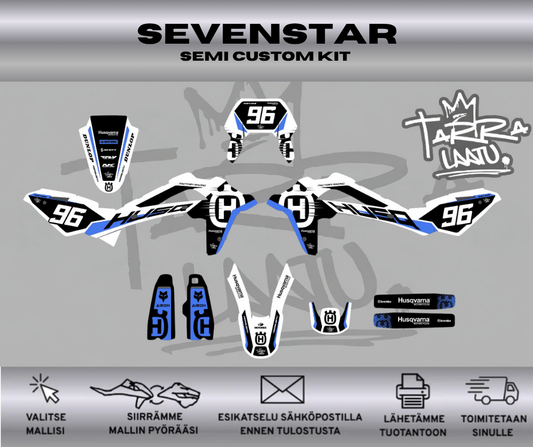 SEVENSTAR Husqvarna WR 125 2008-2013 Tarrasarja