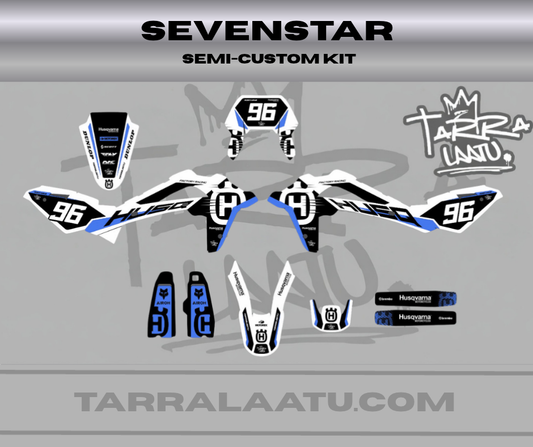 SEVENSTAR Husqvarna WR 125 2008-2013 Tarrasarja