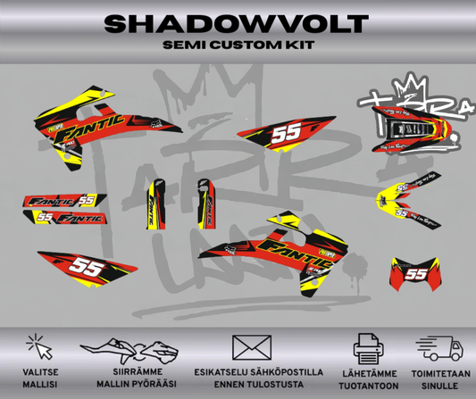 SHADFOWVOLT Fantic 50 & 125 2017-2020 Tarrasarja