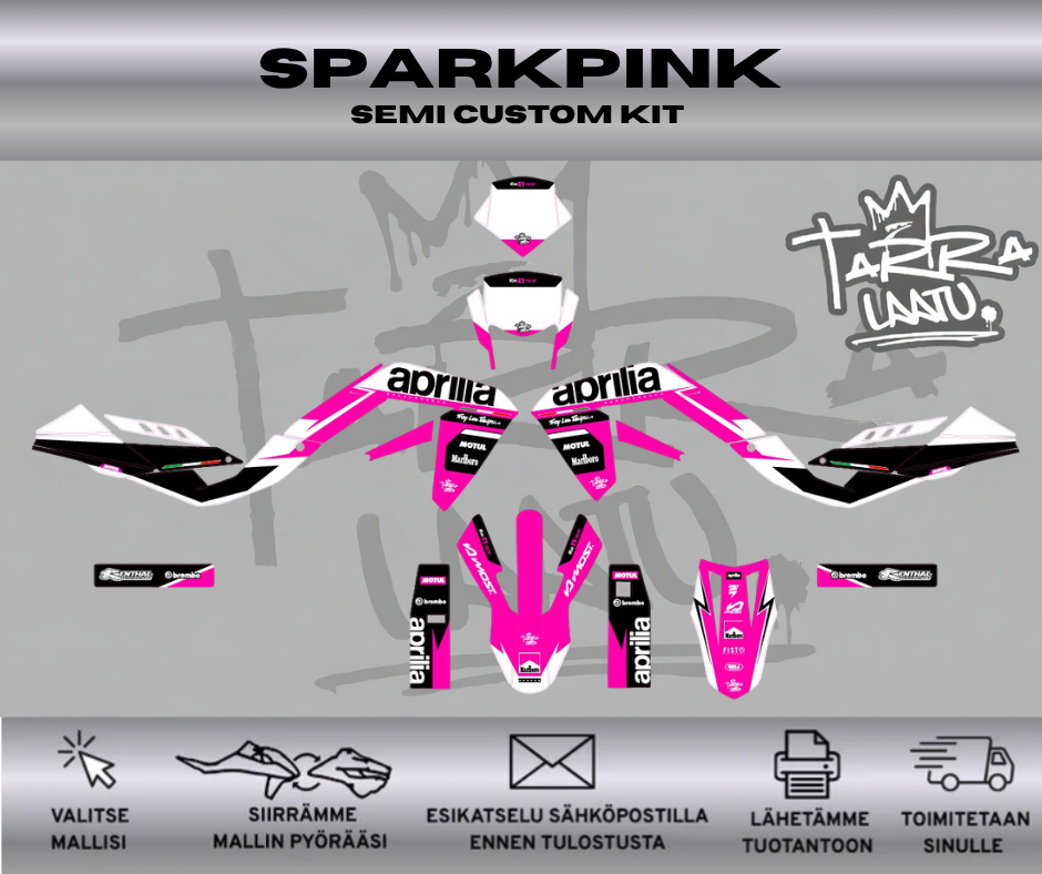 SPARKPINK Aprilia 50 RX / SX 2006 – 2017 Tarrasarja