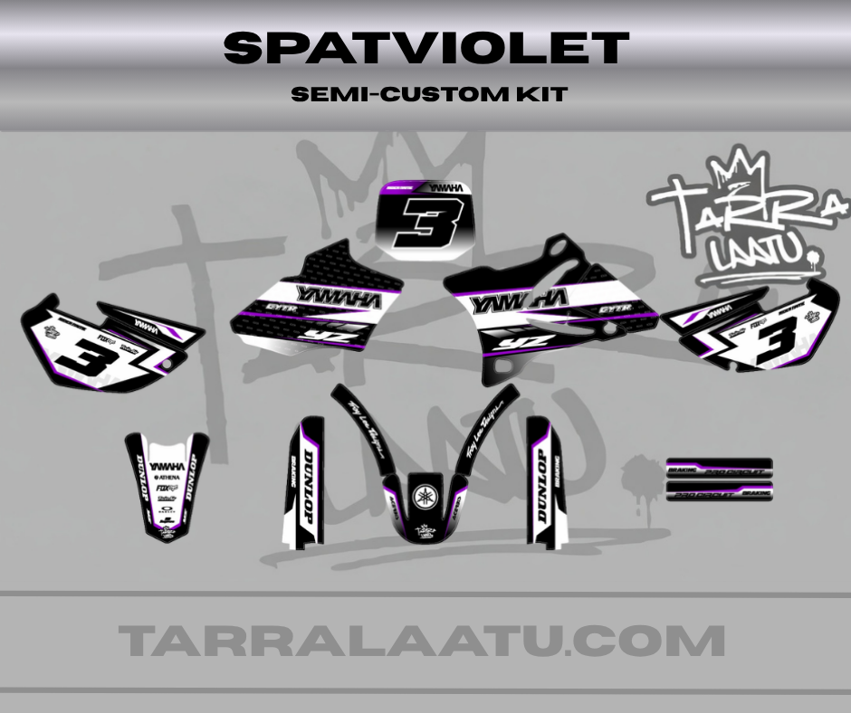 SPATVIOLET Yamaha YZ 85 2002-2014 Tarrasarja