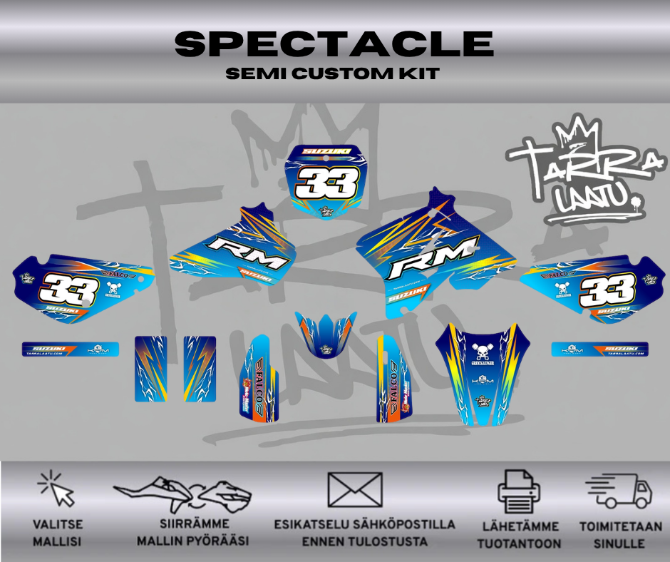SPECTACLE Suzuki RM 85 2002-2021 Tarrasarja
