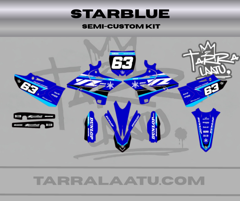 STARBLUE Yamaha YZ 125-250 2015-2021 Tarrasarja