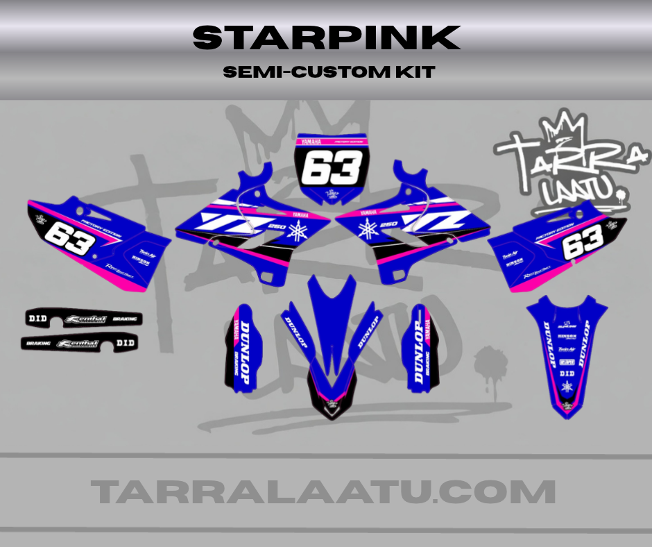 STARPINK Yamaha YZ 125-250 2015-2021 Tarrasarja