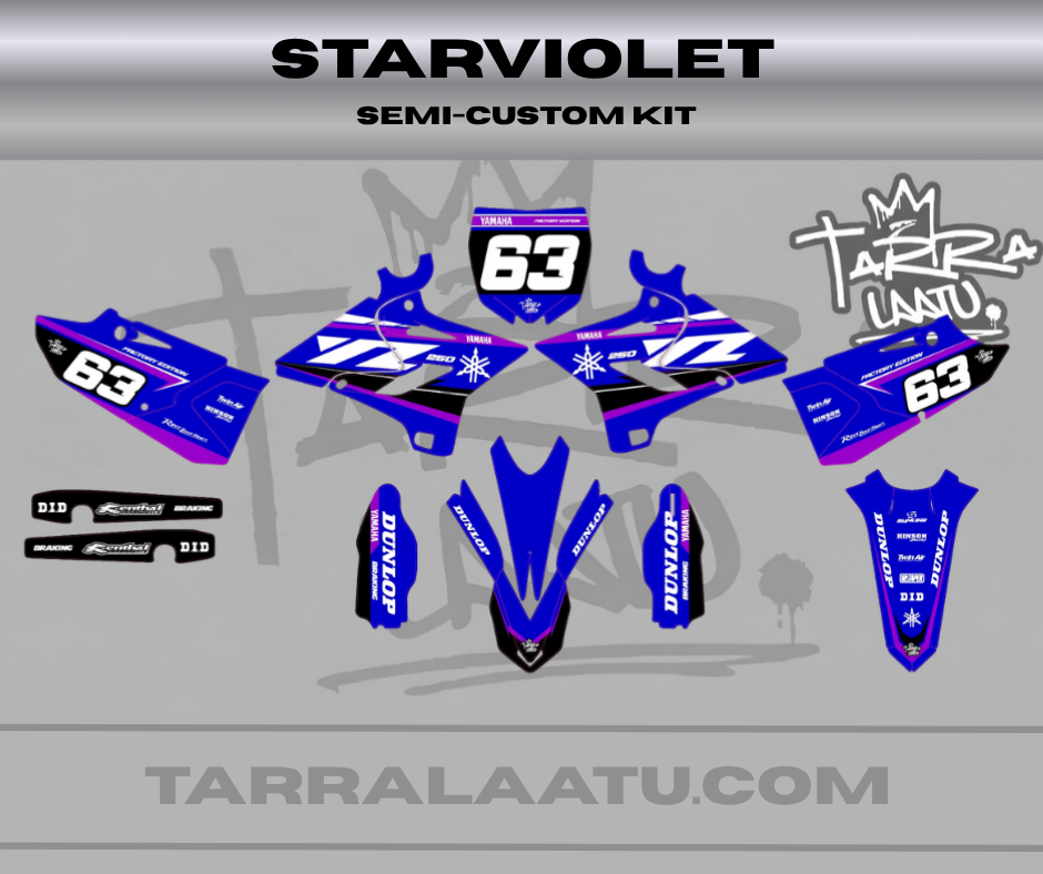 STARVIOLET Yamaha YZ 125-250 2015-2021 Tarrasarja