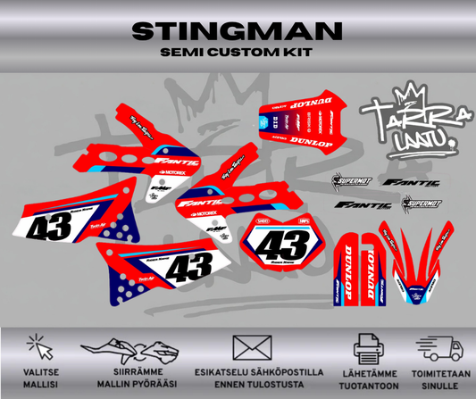 STINGMAN Fantic 50 / 125 2008-2016 Tarrasarja