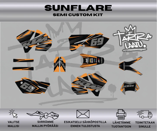 SUNFLARE KTM EXC / EXC-F 2005-2007 Tarrasarja